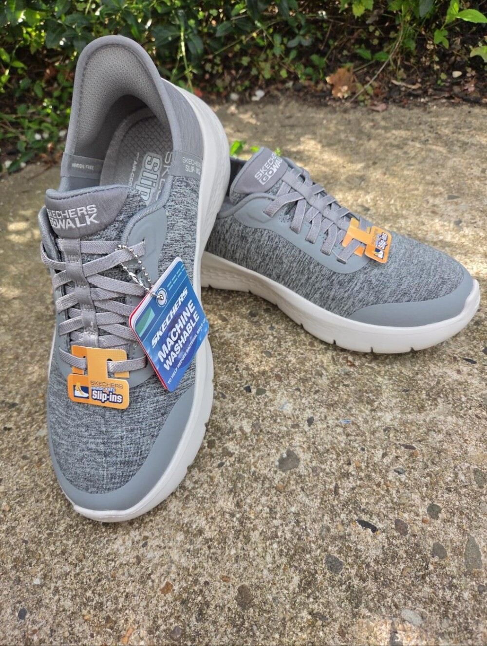 Skechers GO WALK Slip-ins Women’s 6.5 Gray NWT Sneakers